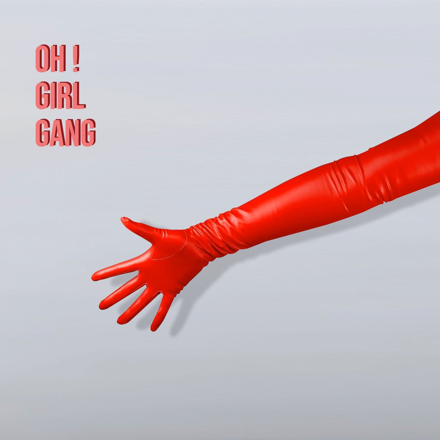 Shiny/Matt Latex Long Gloves, Silver Yellow 70cm Long Ultra Thin High Elastic Touch Screen Latex PU Gloves Drag Stage Festival Gloves