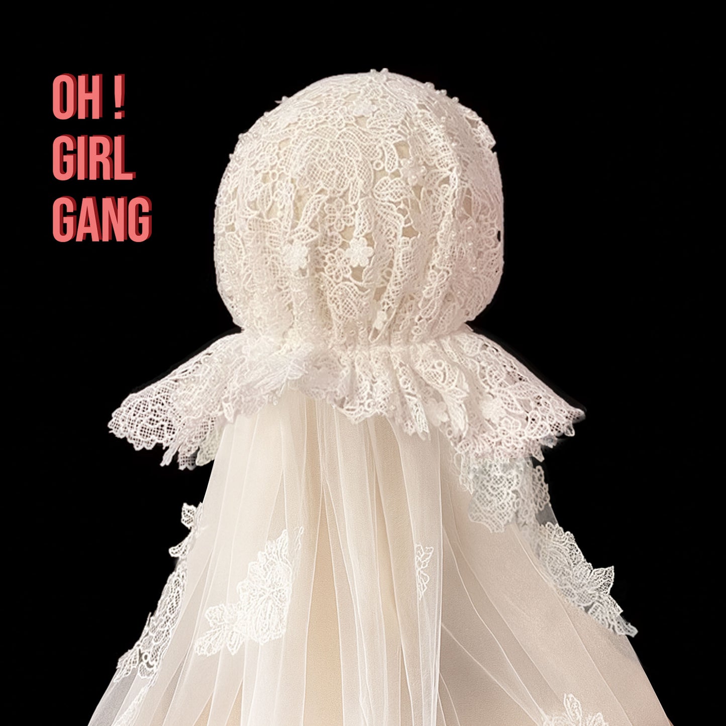 Bridal Juliet Cap Veil, 1920's style Classic White Wedding Cathedral Veil, The Great Gatsby Bridal Bachelorette Party Veil.