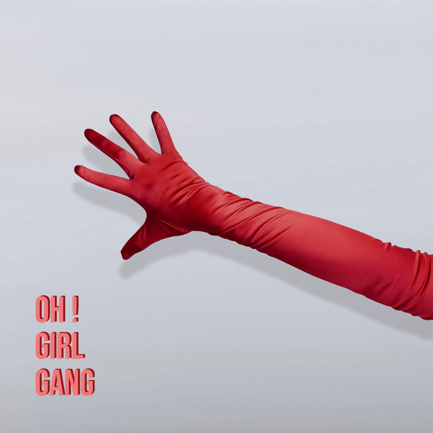 Classic Silk Satin Opera Gloves in 5 colors (70cm ) 1920 style