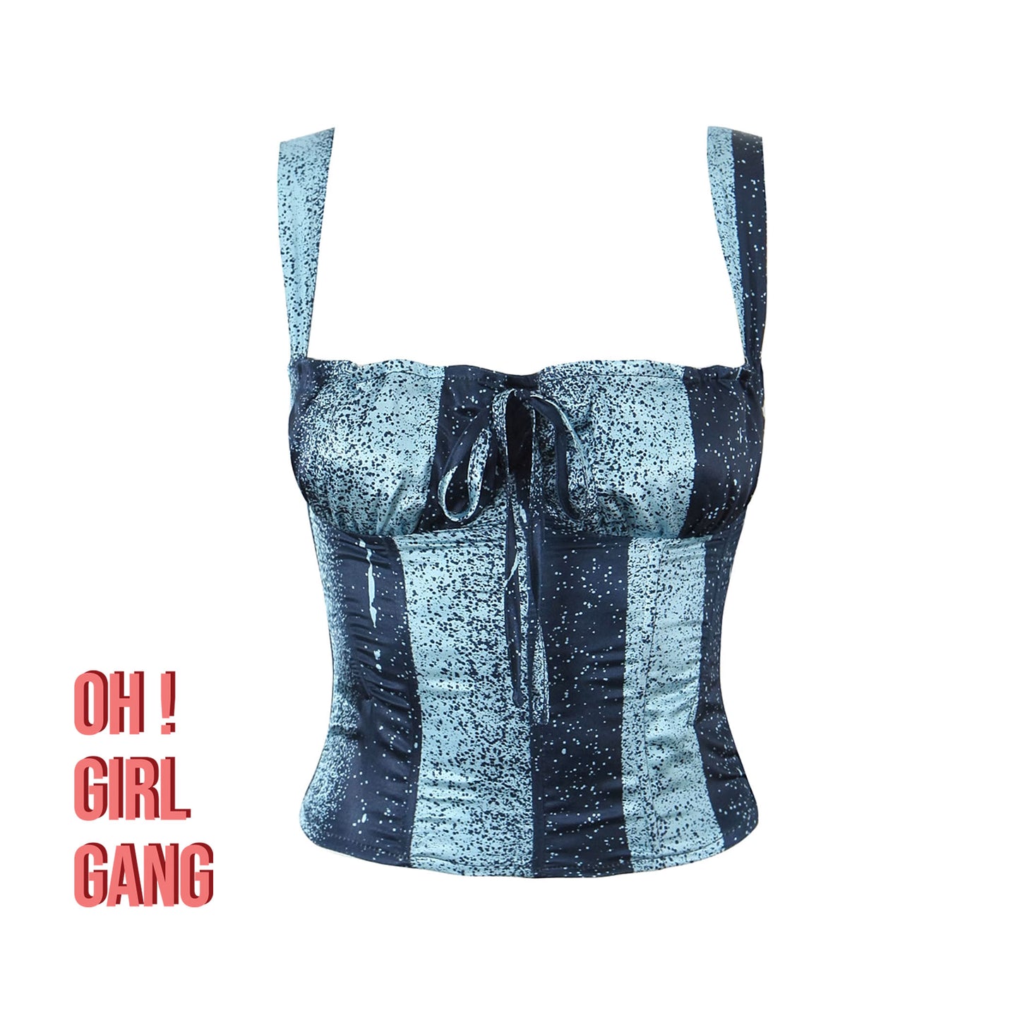 Ruched Satin Corset Top | Elegant Bustier Camisole | Party, Streetwear, or Festival Look