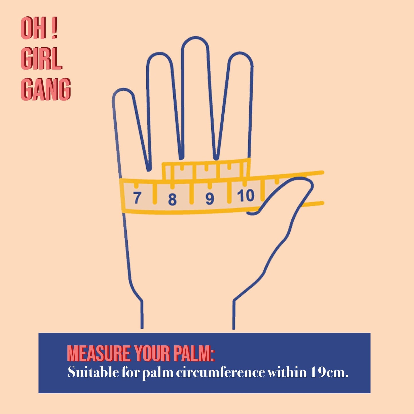 Oh Girl Gang Gloves Sizing