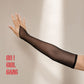 Black Mesh Fingerless Gloves 47cm Long, White Bridal tulle Gloves, Flapper Gatsby Gloves, Stage Party Gloves, Custom Made Gloves