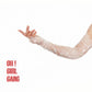 Elegant White Lace Fingerless Gloves – Bridal / Party / Opera Style