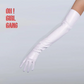 White Leather Opera Gloves in all lengths