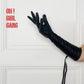 Genuine Leather Opera Gloves with Zipper