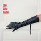Genuine Leather Opera Gloves with Zipper