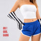 Striped Black & White Long Gloves