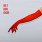 Black Mesh touch-screen gloves (70cm long)