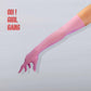 Black Mesh touch-screen gloves (70cm long)