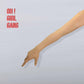 Black Mesh touch-screen gloves (70cm long)