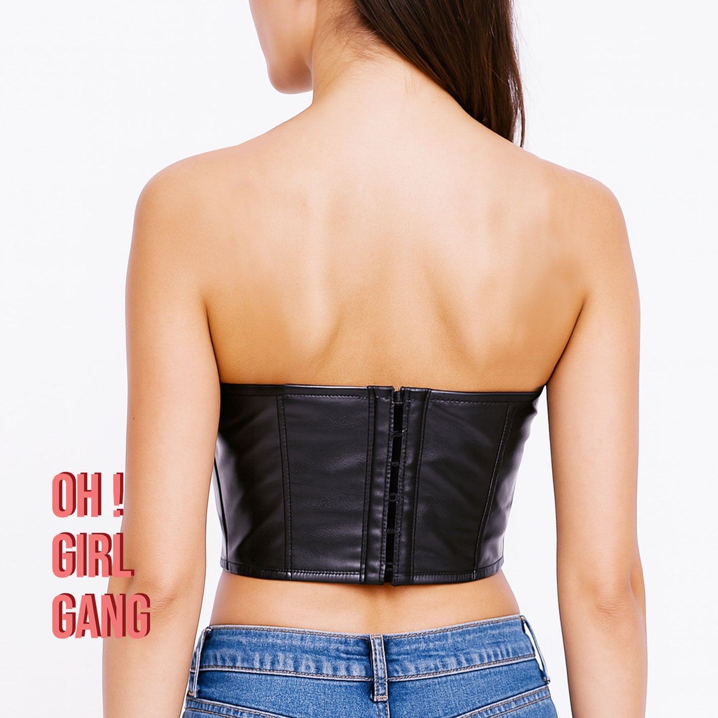 Big Bow Crop Tube Top