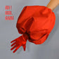 Red Satin Bubble Puff Gloves, Bridal Puff Satin Gloves in White, Black, Evening gown, Festival Party Statement Gloves, Drag Stage gloves