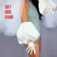 Red Satin Bubble Puff Gloves (Elbow Length)