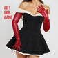 Burgundy Matte Faux Leather Opera Gloves