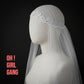 Lace Edge Bridal Juliet Cap Veil, 1920's style Classic Veil