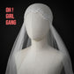 Lace Edge Bridal Juliet Cap Veil, 1920's style Classic Veil