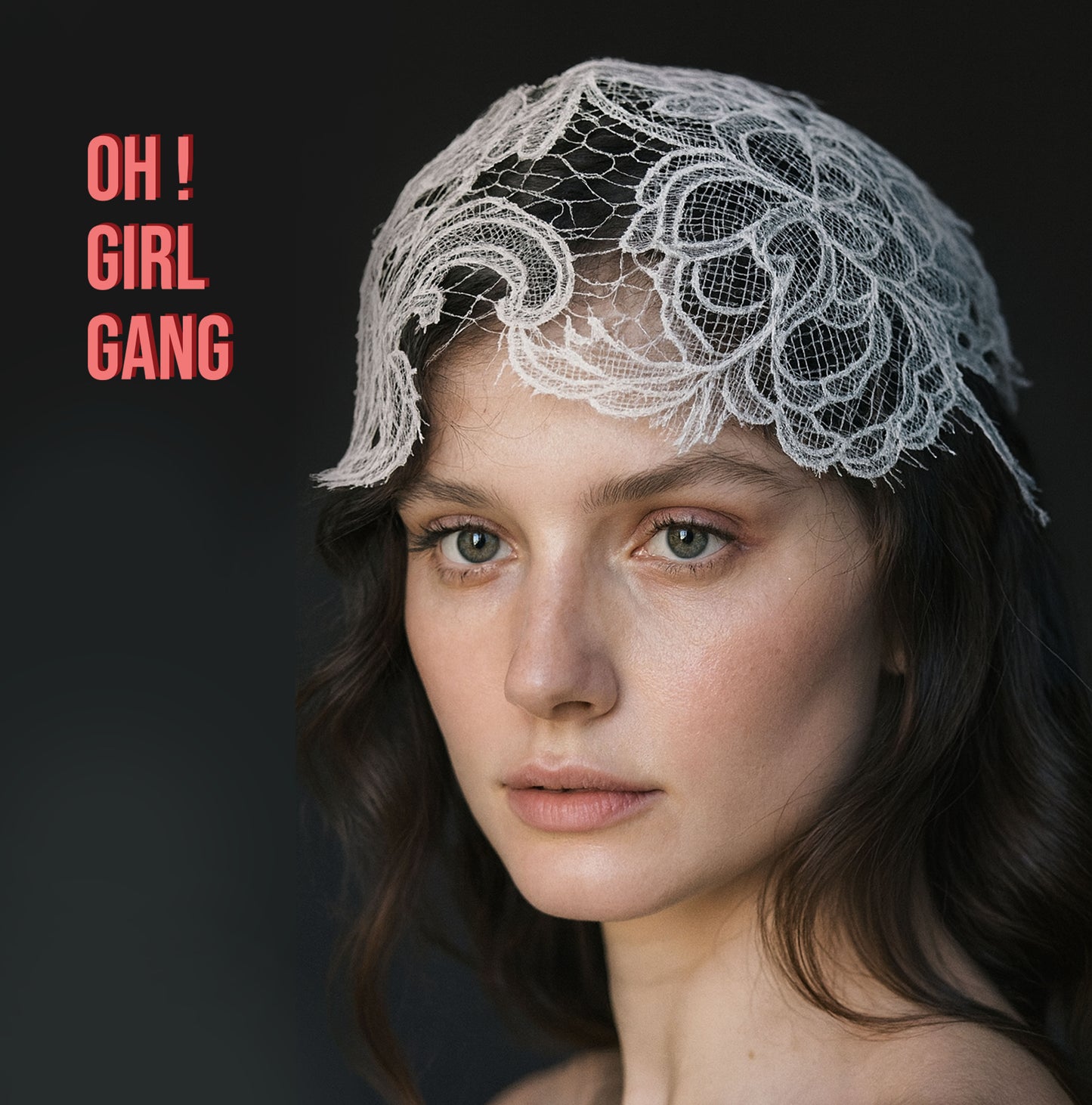 Chic Lace Bridal Juliet Cap