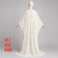 White Chiffon Wedding Cape Shawl | Bridal Cover Up with Flowing Train | One Size
Elegant White Bridal Cape | Chiffon Wedding Shawl with Long Train | One Size
White Chiffon Cape for Bride | Wedding Shoulder Cover Up | Photoshoot Cape