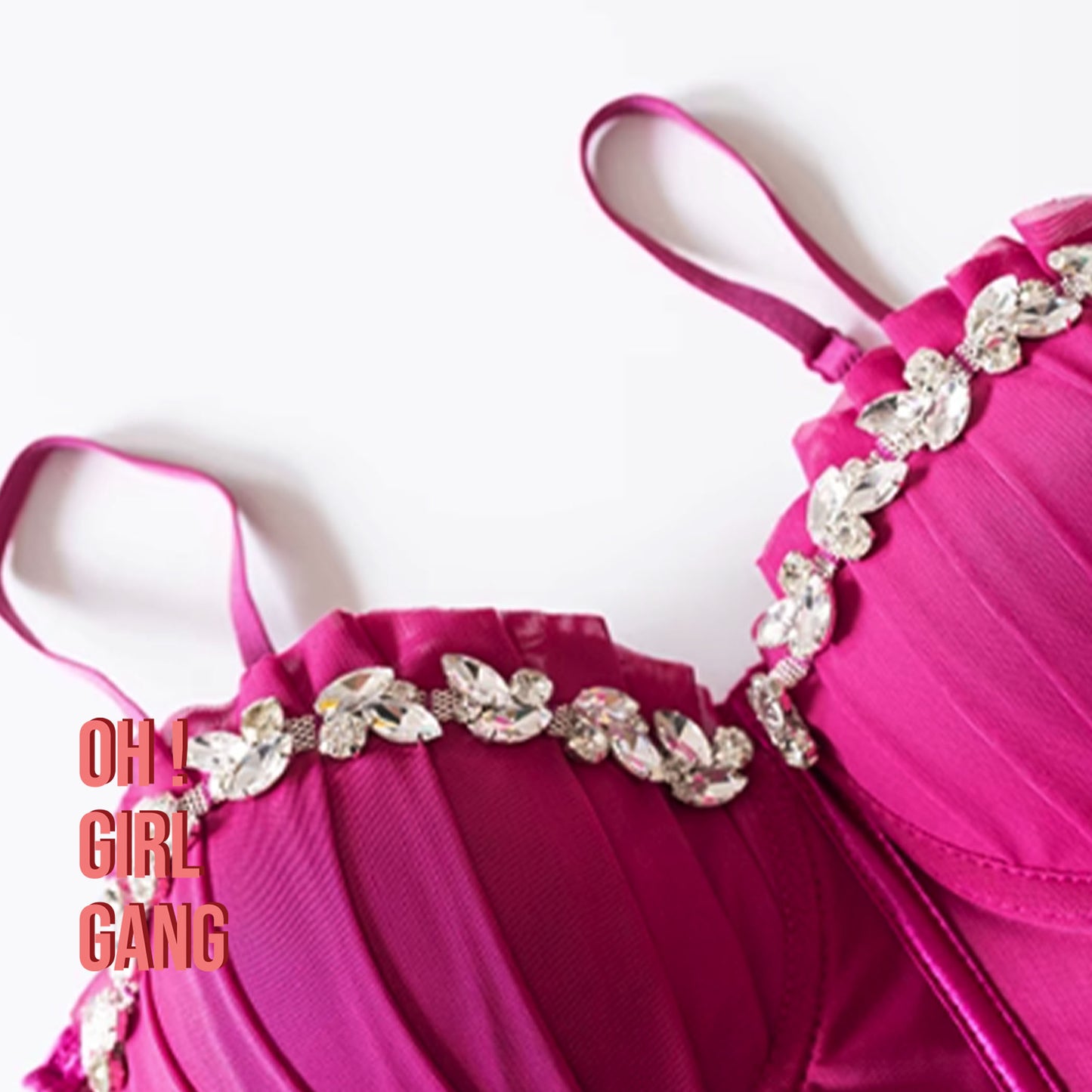 Rhinestone Lace Camisole