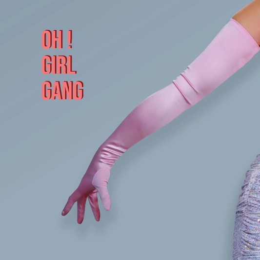 Premium Quality Silk Satin Opera Gloves in 11 Colors (70cm long)