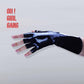 Chic Black Faux Leather Fingerless Gloves, Red, Pink Patient Leather Half Finger gloves Cyber Y2k, Drag Queen, Stage, Festival Party gloves.