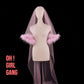 Light Pink Feather Veils: Floor Length Chic Wedding Veils
