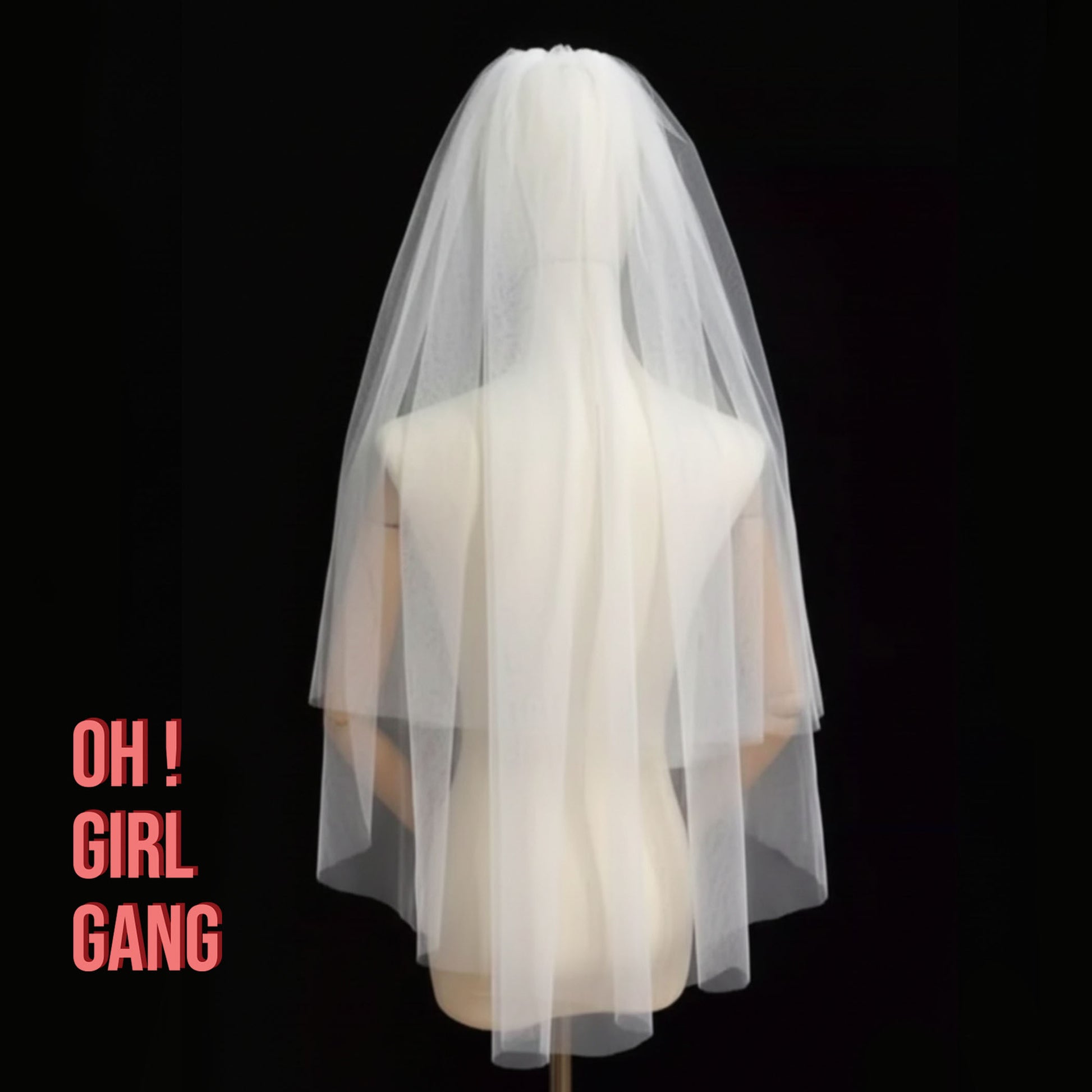 Bridal Veil with Headband – 80cm Puff Tulle Veil in White | Easy-to-Wear Wedding Veil for Short Hair
OHGIRLGANG
