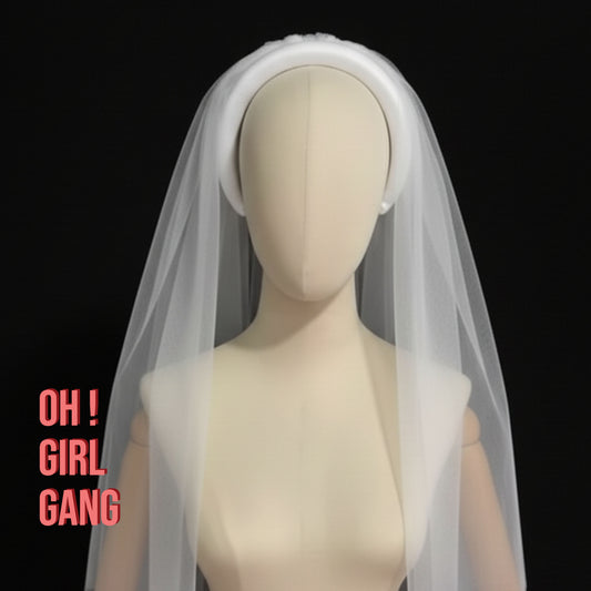 Bridal Veil with Headband – 80cm Puff Tulle Veil in White | Easy-to-Wear Wedding Veil for Short Hair
OHGIRLGANG
