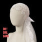 Bridal Juliet Cap Veil, 1920's style Classic White Wedding Cathedral Veil, The Great Gatsby Bridal Bachelorette Party Veil.