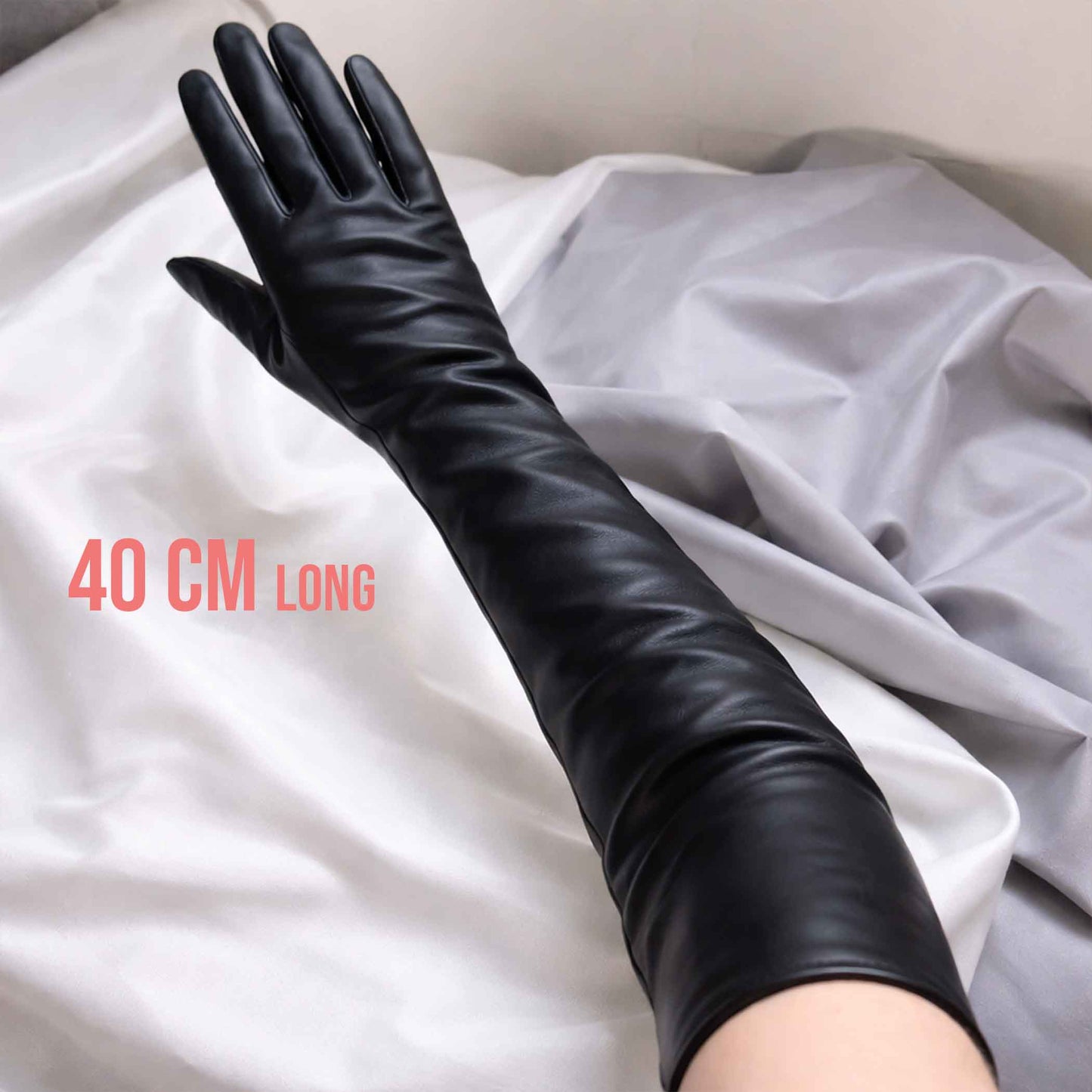 Genuine Leather Opera Gloves for Men & Women with Sizes 