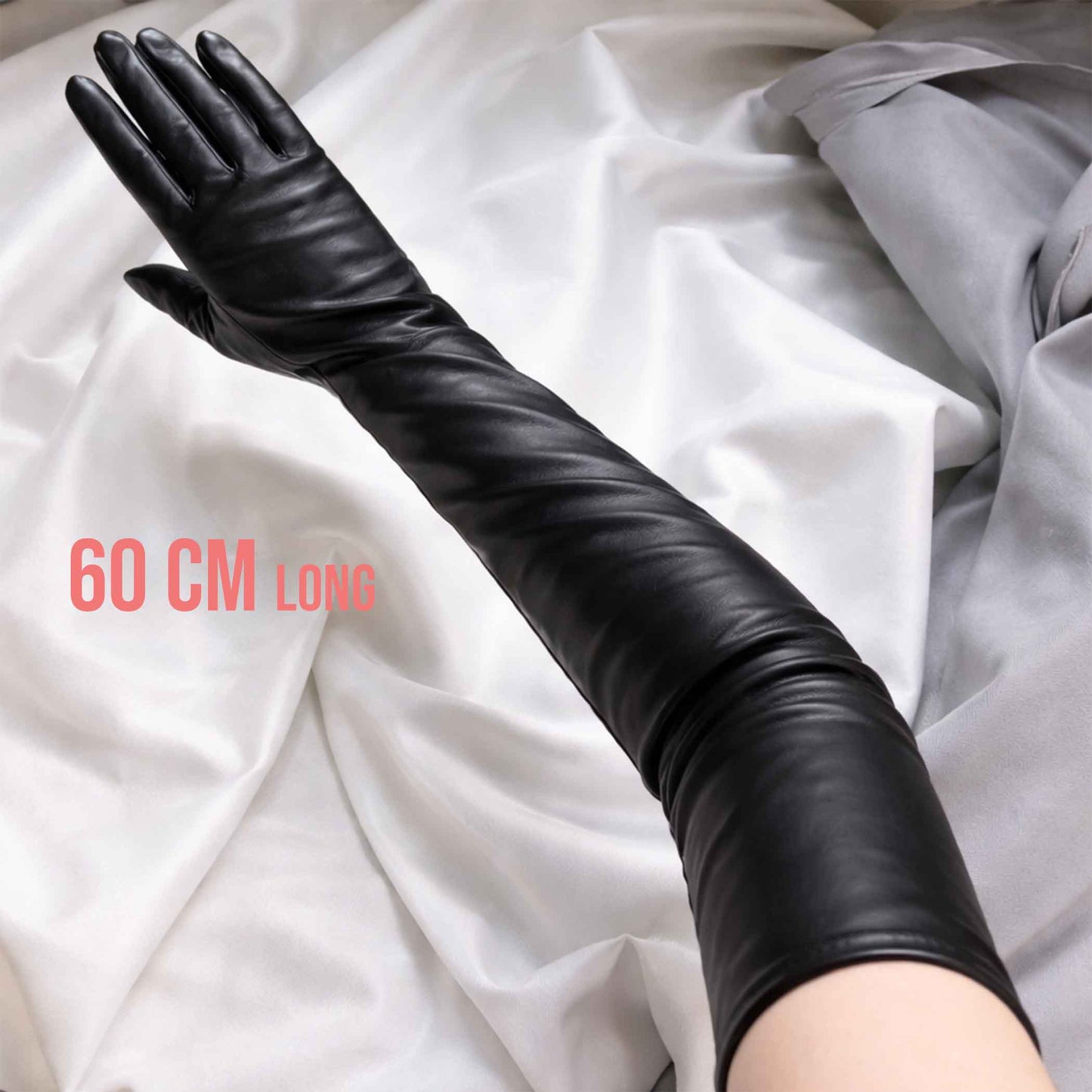 Genuine Leather Opera Gloves for Men & Women with Sizes 