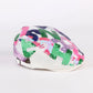 Sequin Alphabet Patchwork Colorful Letters Flat Cap