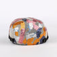 Sequin Alphabet Patchwork Colorful Letters Flat Cap