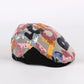 Sequin Alphabet Patchwork Colorful Letters Flat Cap