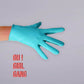 Teal Color Leather Opera Gloves (60cm, 70cm, 90cm)