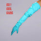 Teal Color Leather Opera Gloves (60cm, 70cm, 90cm)