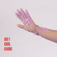 Pink Lace Bridal Opera Gloves | Timeless Opera Style | Evening, Prom Gloves | Reception, Stage performer | Floral Bachelorette Party Gloves