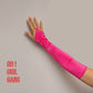 Black, bridal white, pink shocking pink, Navy Blue Satin Fingerless Gloves 50cm Long, Bridal Gloves, Gatsby Gloves, Stage Party Gloves, Custom Made Gloves