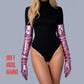 Rock Pink Metallic Gloves in All Lengths