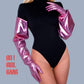 Rock Pink Metallic Gloves in All Lengths