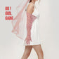 Pink Wedding Tulle Gloves