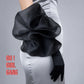 Organza Bubble Puff with Satin Gloves