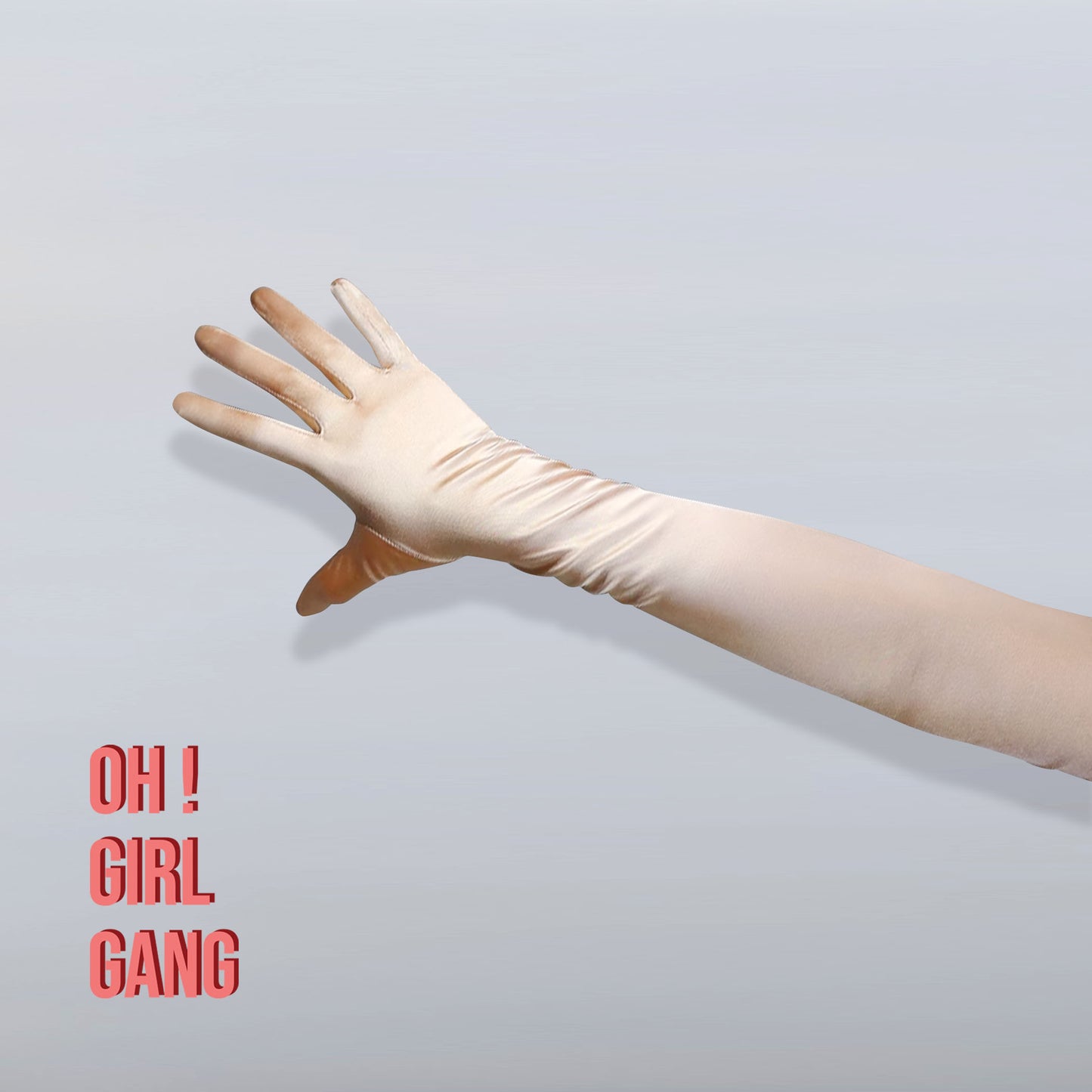 Classic Silk Satin Opera Gloves in 5 colors (70cm ) 1920 style