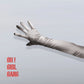 Classic Silk Satin Opera Gloves in 5 colors (70cm ) 1920 style