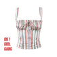 Ruched Satin Corset Top | Elegant Bustier Camisole | Party, Streetwear, or Festival Look