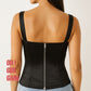 Ruched Satin Corset Top | Elegant Bustier Camisole | Party, Streetwear, or Festival Look