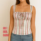 Ruched Satin Corset Top | Elegant Bustier Camisole | Party, Streetwear, or Festival Look