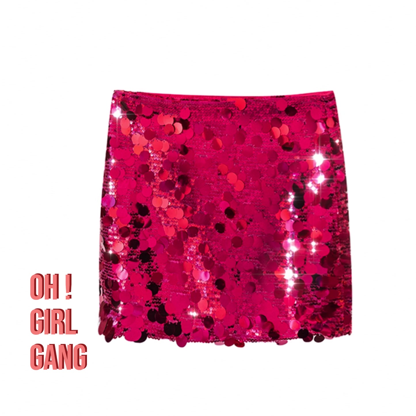 Sequin Mini Skirt