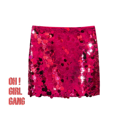 Sequin Mini Skirt
