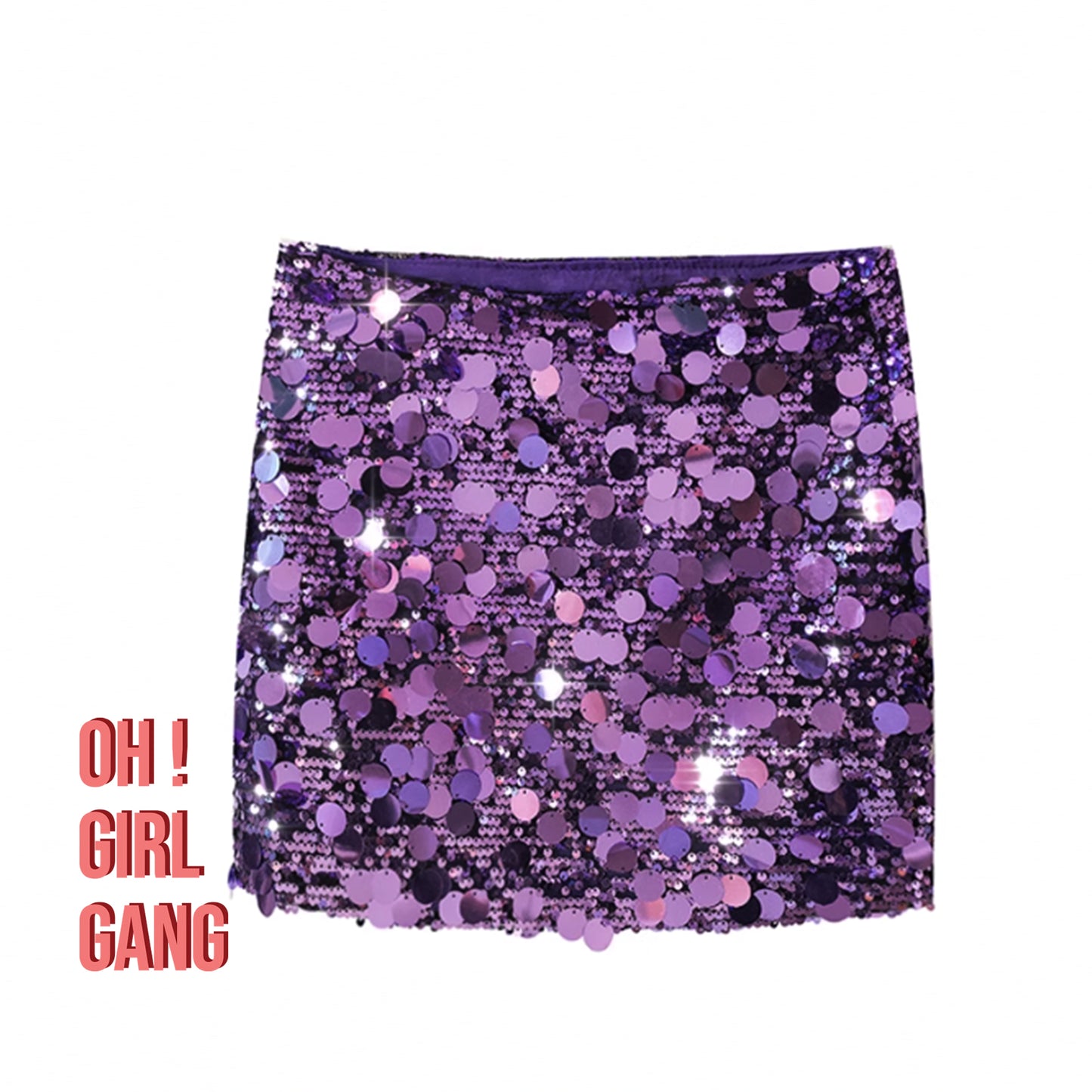 Sequin Mini Skirt